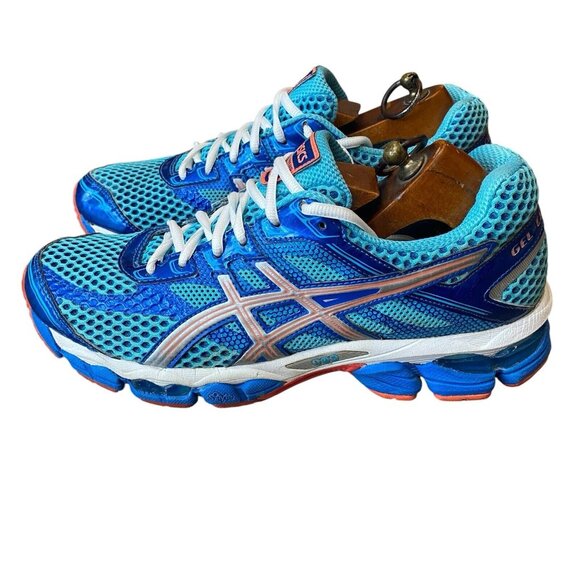 Womens Asics Gel Cumulus 15 T3C5N Blue Running Shoes Sneakers Size 10 - Picture 3 of 8